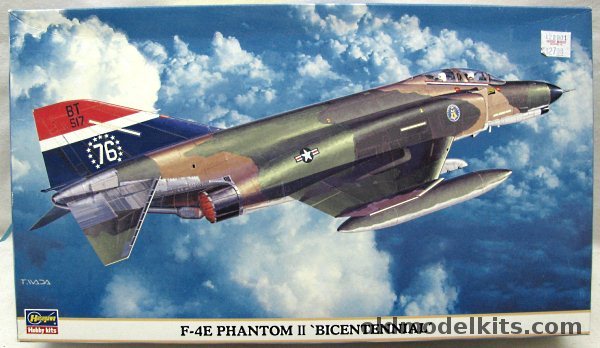 Hasegawa 1/72 F-4E Phantom II Bicentennial, 00270 plastic model kit